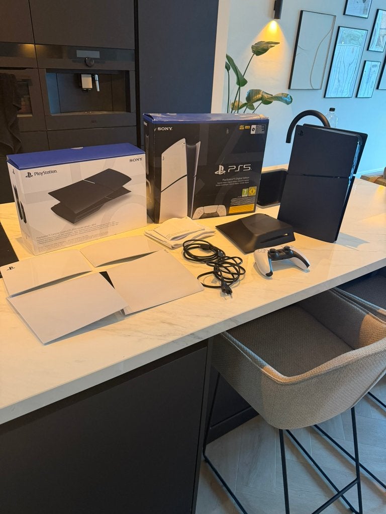 PlayStation 5 Slim Digital Ed. | Samsung 990 Pro 2TB | Black, Ophalen of Verzenden, Nieuw, Playstation 5 Digital