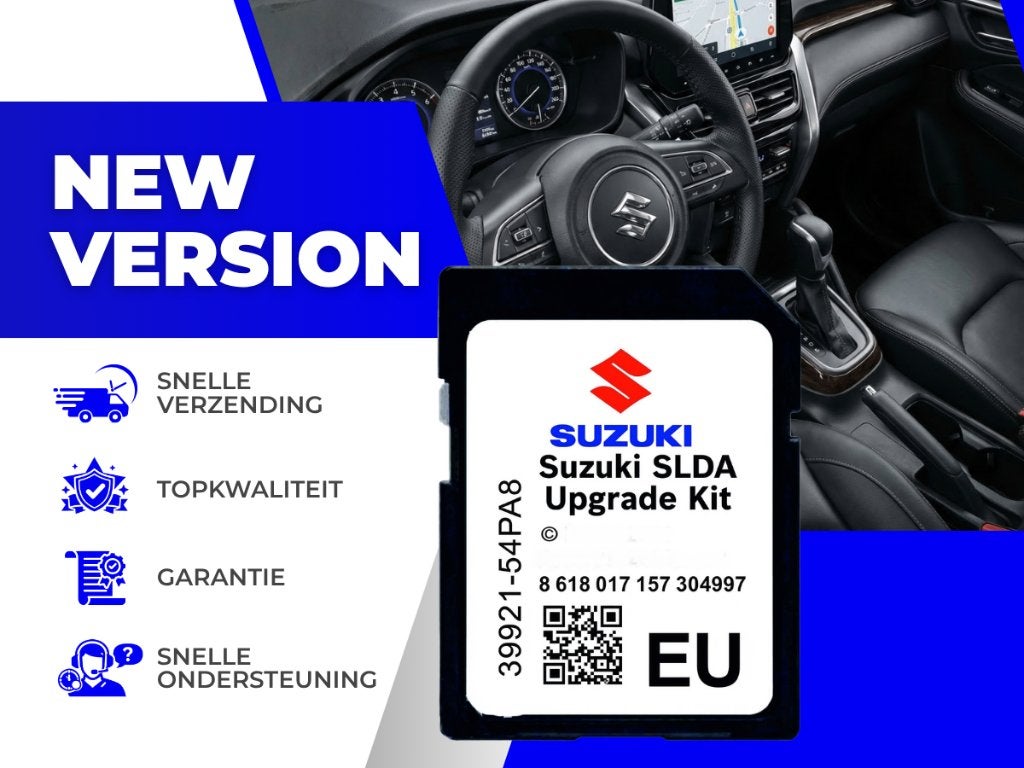 Suzuki SLDA 2023 - 2025 ✅ Navigatie SD-Kaart, Europa, Verzenden, Nieuw, Heel Europa, Landkaarten