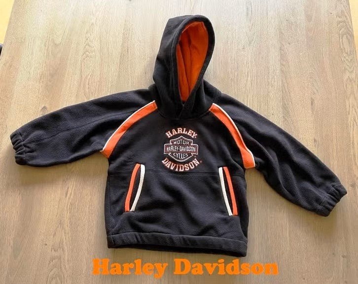 Harley Davidson hoodie zwart maat 2T., Motoren, Onderdelen | Harley-Davidson, Ophalen of Verzenden, Gebruikt