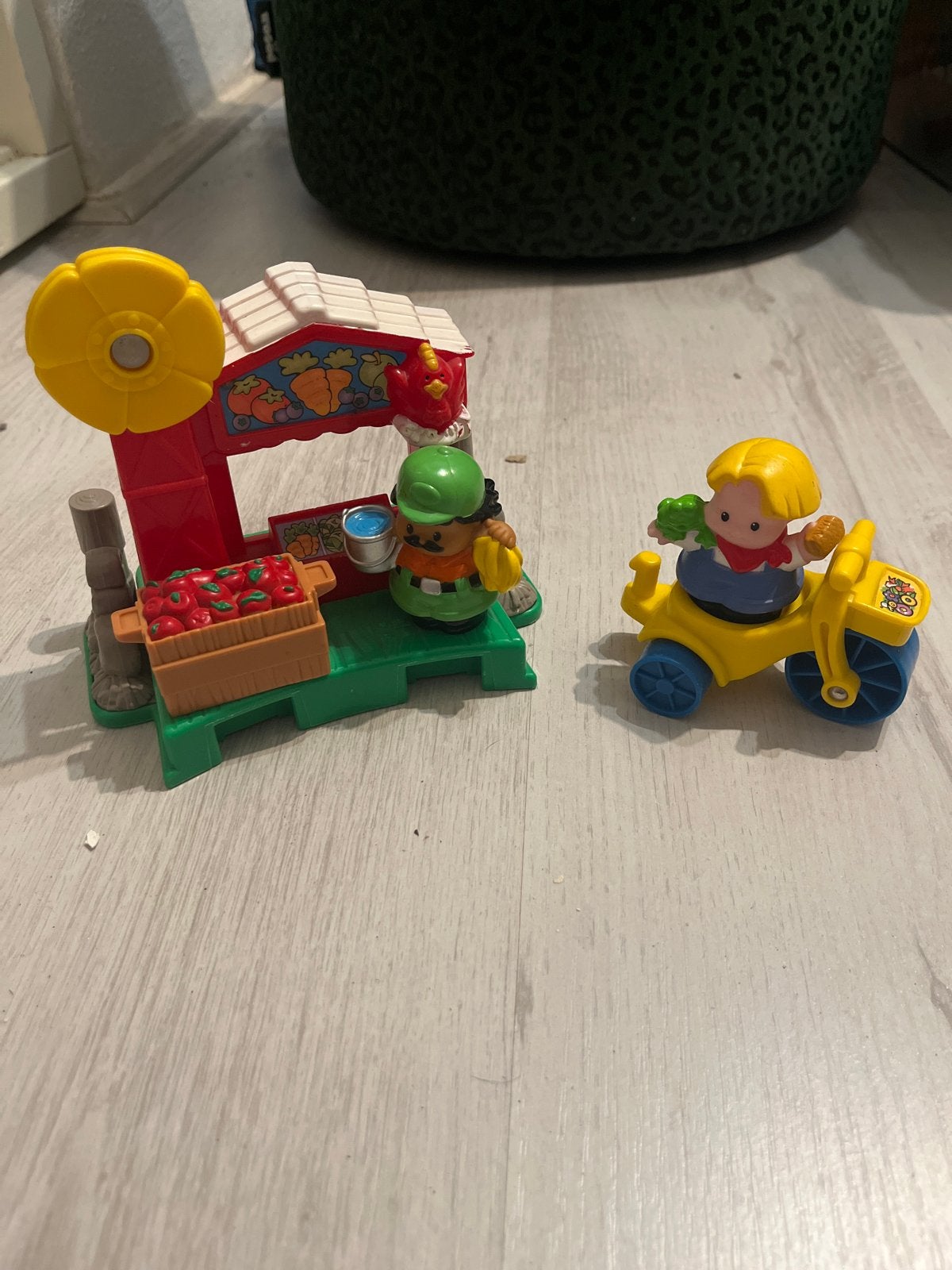Little People Groentekraam met figuurtjes, Ophalen of Verzenden, Gebruikt, Jongen of Meisje