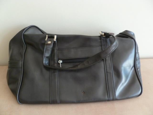 Weekend / reis tas. Zwart., 40 tot 60 cm, Gebruikt, 20 tot 30 cm, Zwart