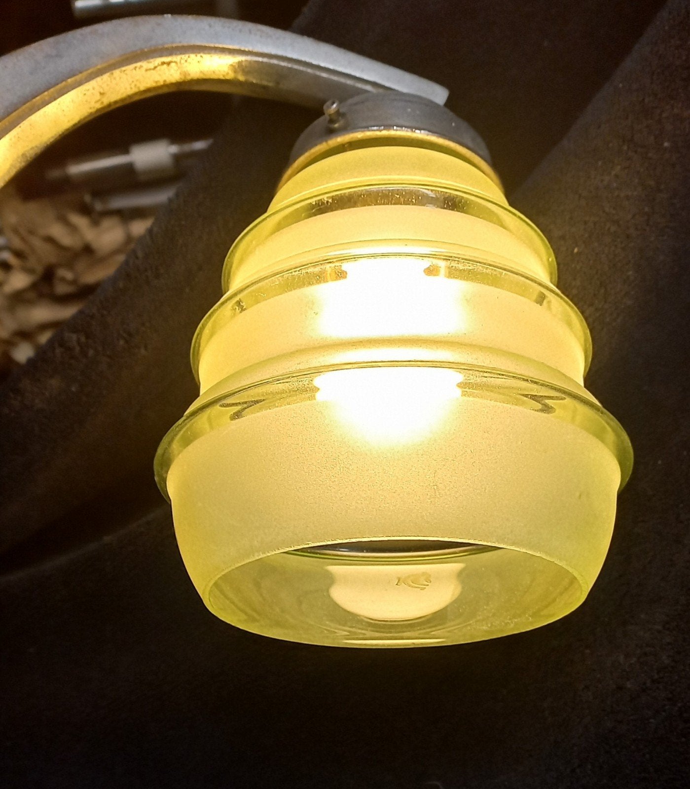 2 Art Deco hanglampen., Ophalen of Verzenden