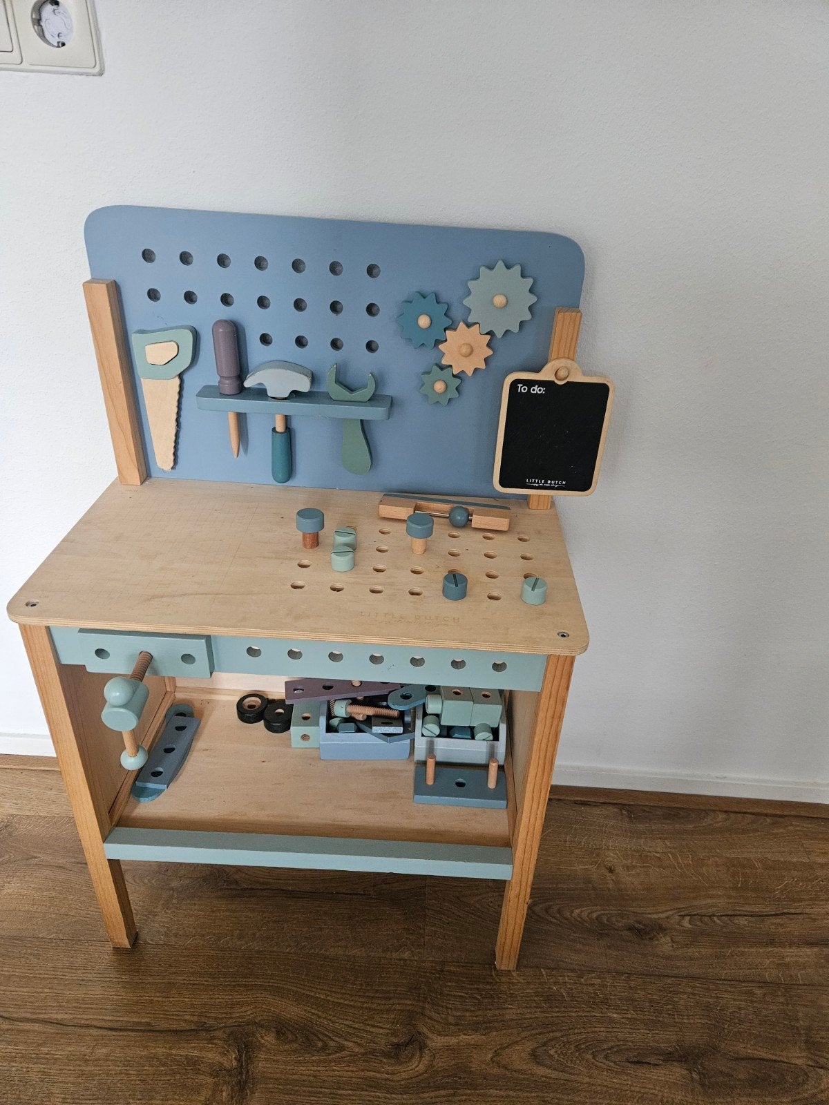 Werkbank Little Dutch, Kinderen en Baby's, Ophalen, Zo goed als nieuw, Meubelstuk of Keukentje
