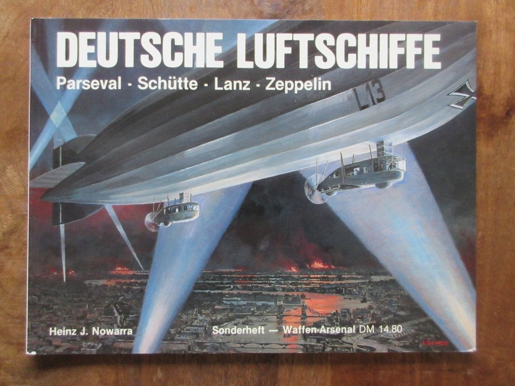 DEUTSCHE LUFTSCHIFFE Parseval Schutte Lanz Zeppelin, Verzenden, Tweede Wereldoorlog, Gelezen, Luchtmacht