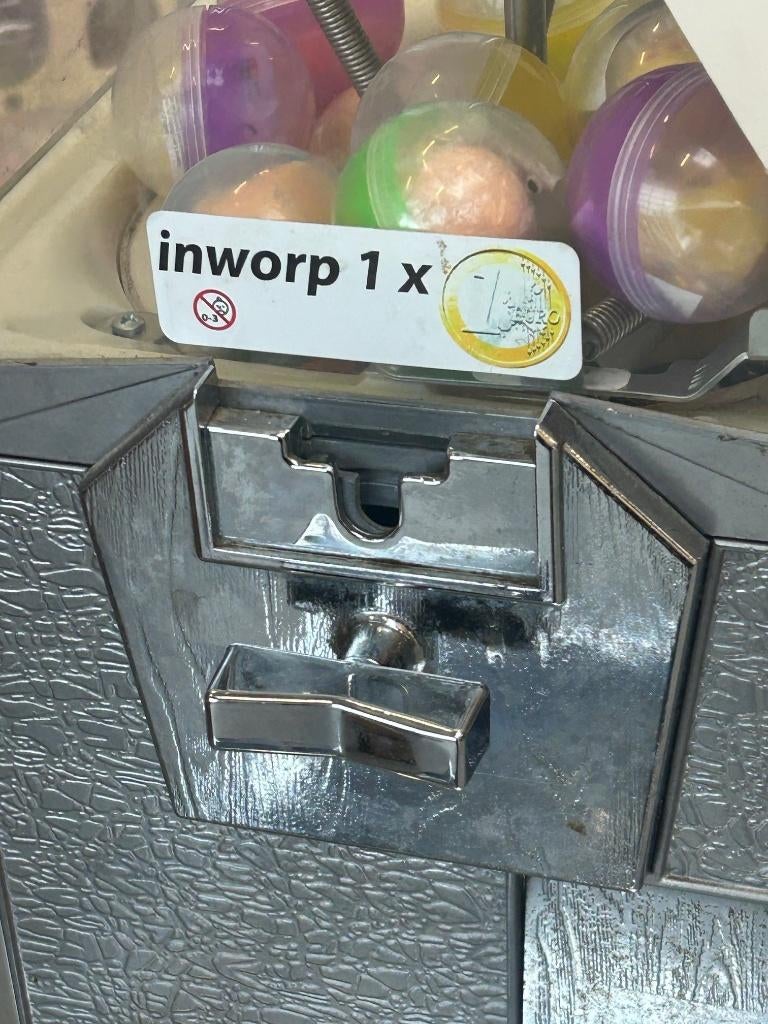 Capsule kauwgomballen automaat - RETRO - northwestern, Ophalen, Gebruikt