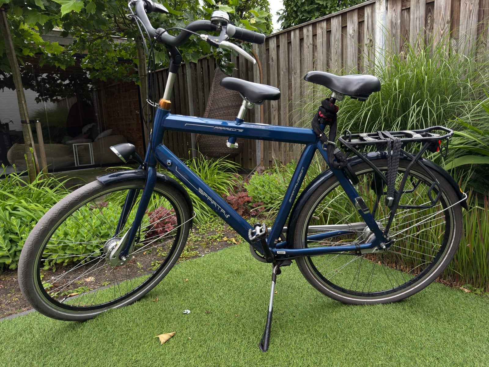 Sparta Papazone papafiets met extra zadel en slot, Fietsen en Brommers, Ophalen, Sparta, Gebruikt, Versnellingen