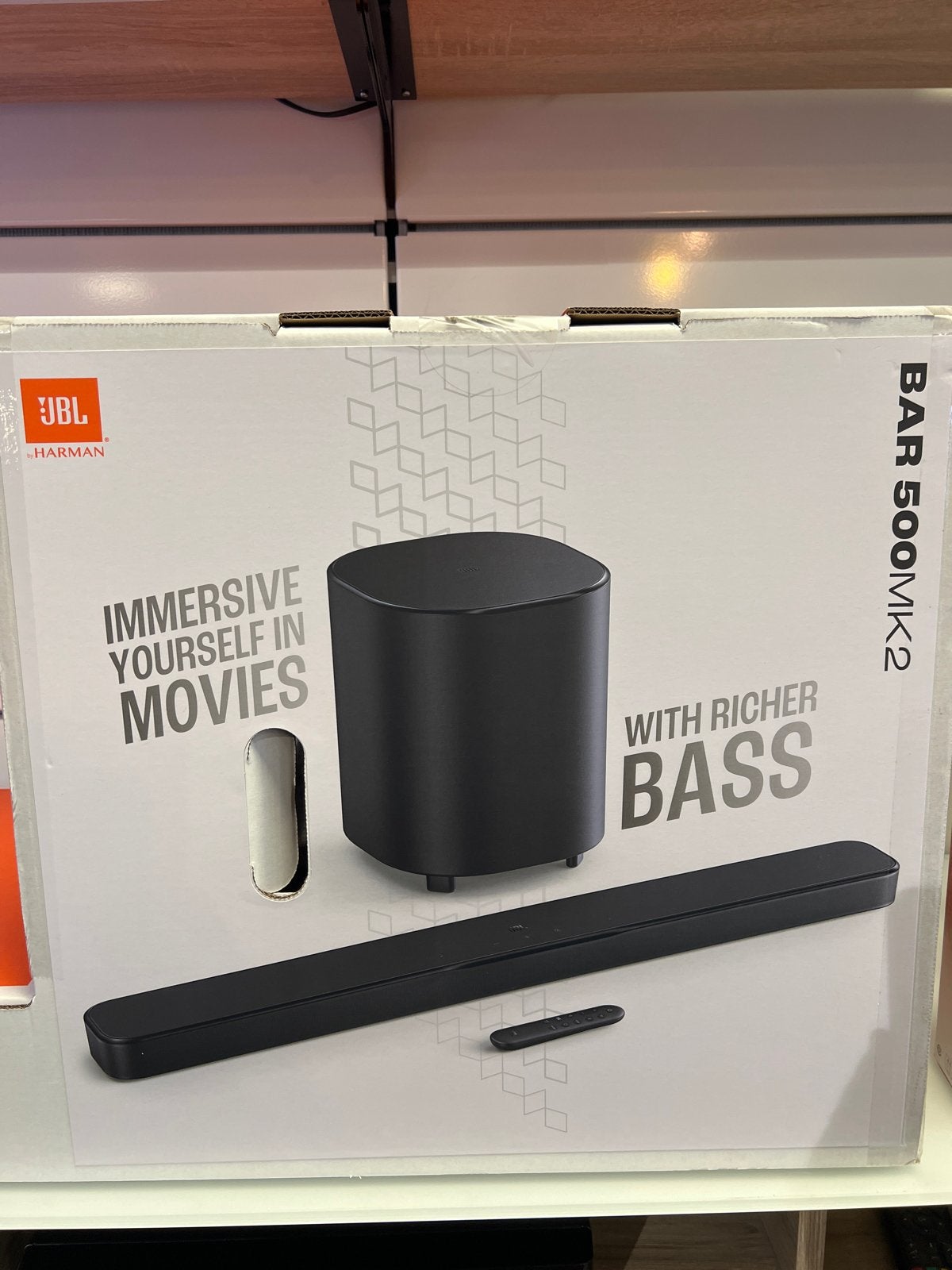 JBL Bar 500 MK2 Soundbar met Subwoofer, Ophalen of Verzenden, Bluetooth, Nieuw
