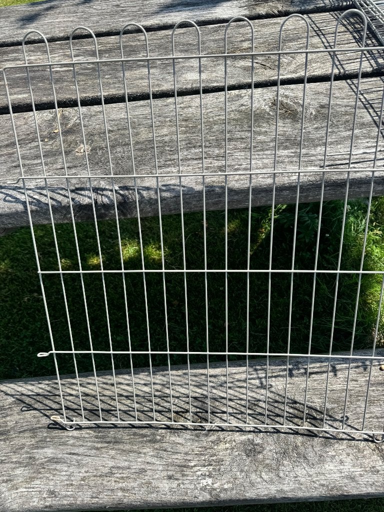 Konijnen  hekjes intratuin, Dieren en Toebehoren, Knaagdieren en Konijnen | Hokken en Kooien, 110 cm of meer, Zo goed als nieuw