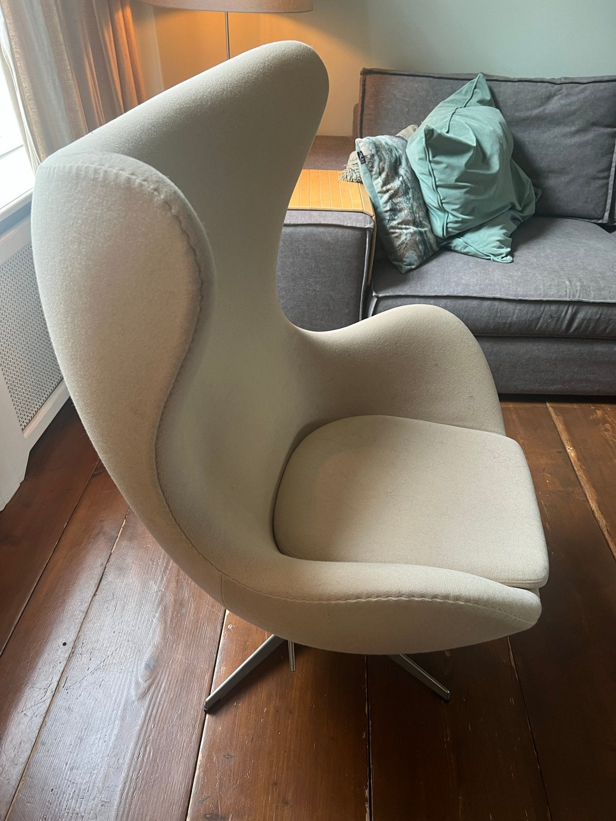 Fritz Hansen Egg Chair - Origineel in uitstekende staat, Ophalen, Overige kleuren, Zo goed als nieuw, Eén