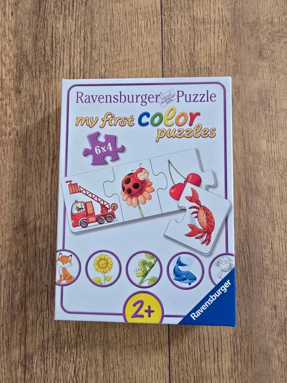 Ravensburger My First Color Puzzles 6x4 stukjes, Ophalen of Verzenden, 10 tot 50 stukjes, Zo goed als nieuw, 2 tot 4 jaar