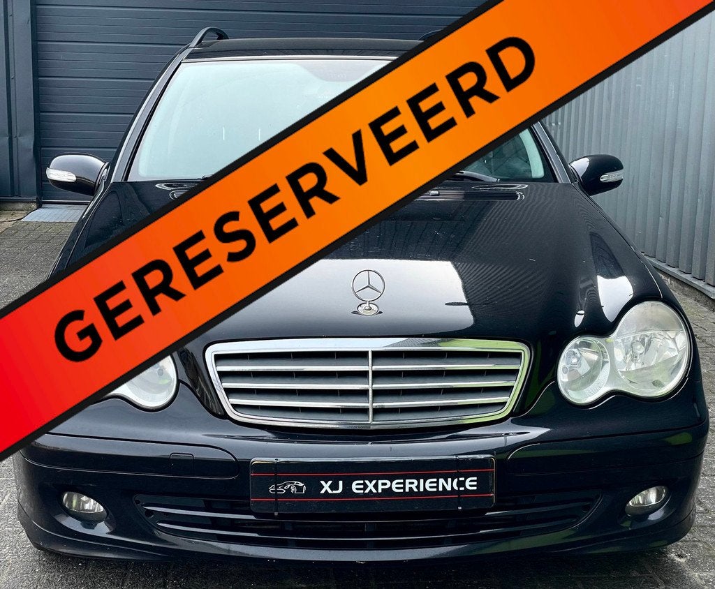Mercedes-Benz C-klasse Combi 200 CDI Classic AIRCO NAVI, Auto's, Automatische klimaatregeling, Gebruikt, Zwart, 4 cilinders