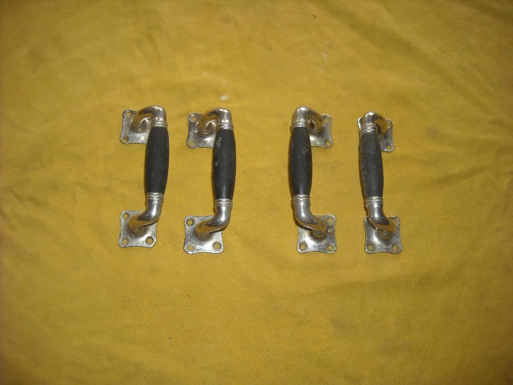 oude deurgreep jaren 30 raamgreep klink kruk deur schuifdeur, Ophalen of Verzenden