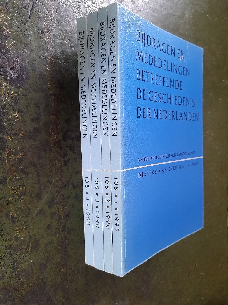BMGN Nederlands Historisch Genootschap jaargang 1990 en 1991, Ophalen of Verzenden, Gelezen