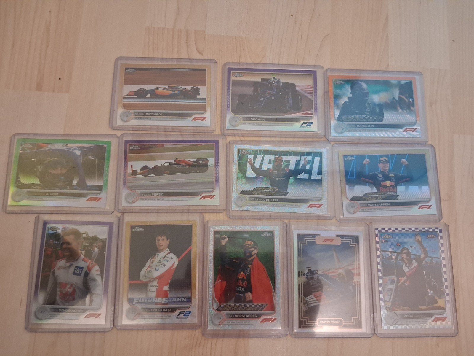 f1 topps chrome 2022, Ophalen of Verzenden, Nieuw, Formule 1