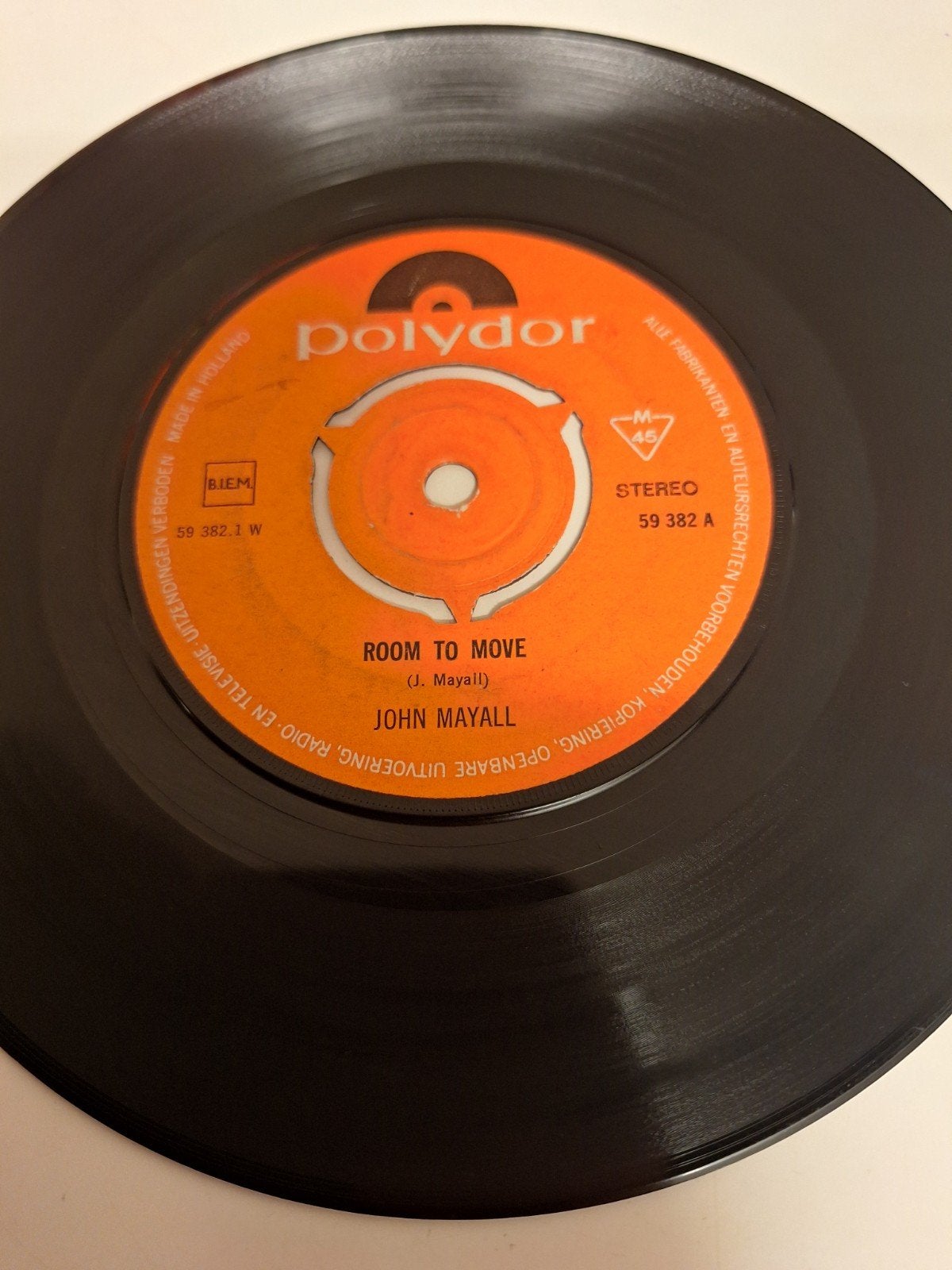 John Mayall - Room to move, 1970., Cd's en Dvd's, Verzenden, 7 inch