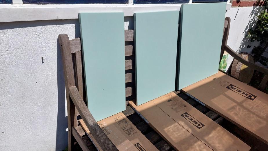 IKEA Deur/Ladefrontjes SELSVIKEN en BESTA, Ophalen, Zo goed als nieuw, Minder dan 150 cm, Minder dan 100 cm