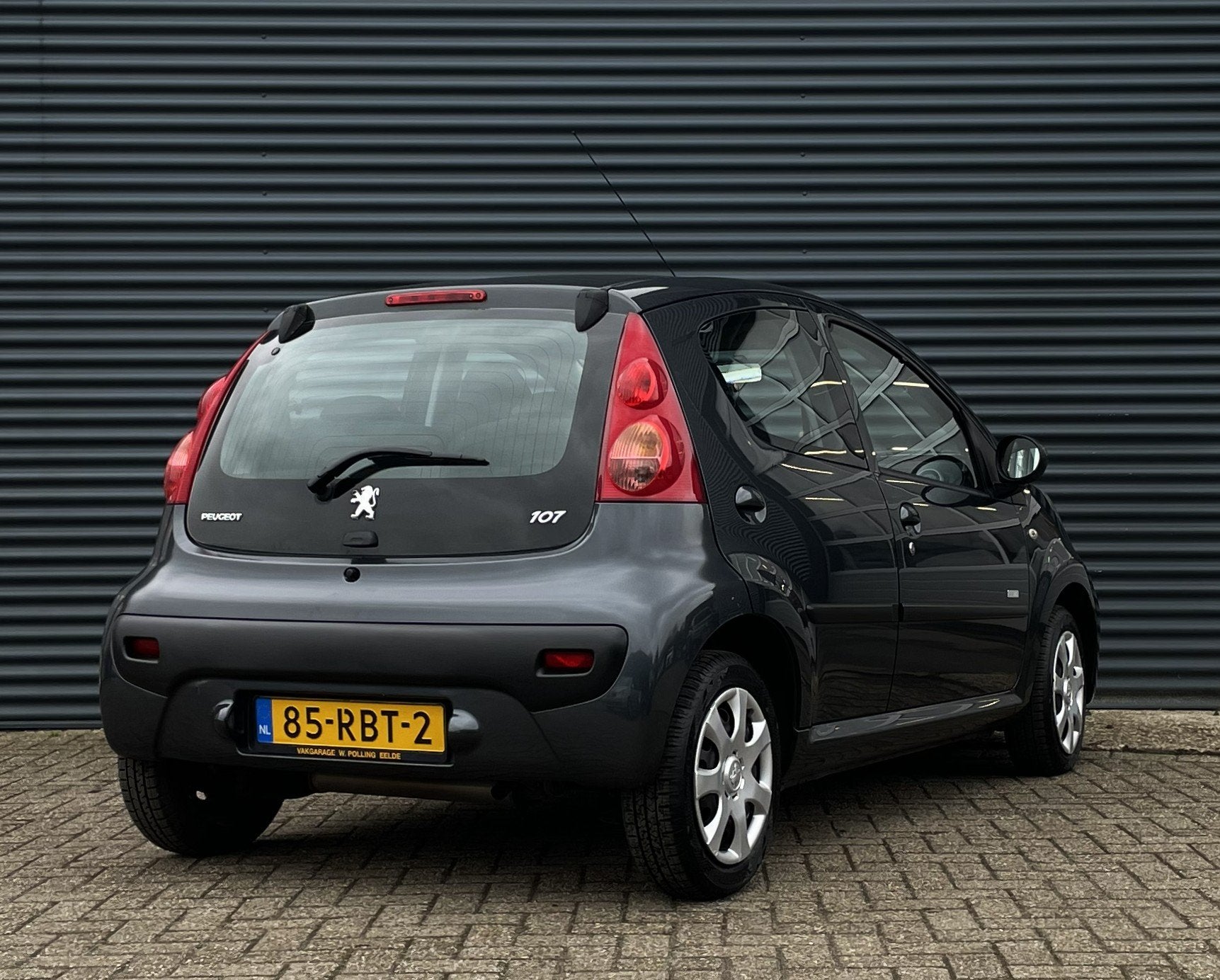 Peugeot 107 1.0 12V 5DRS AUT/Airco/85000KM, Euro 5, Stof, Gebruikt, 4 stoelen