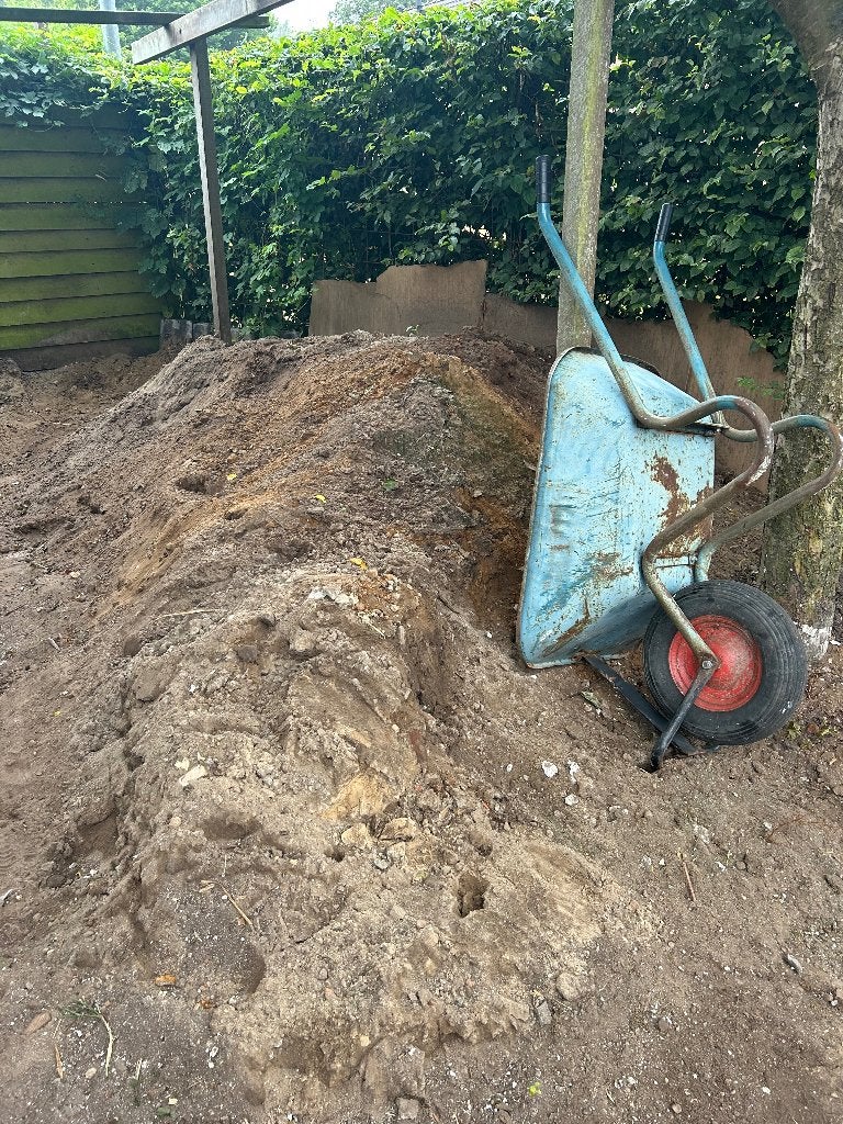 Gratis grond, Ophalen, Gebruikt, Ophoogzand