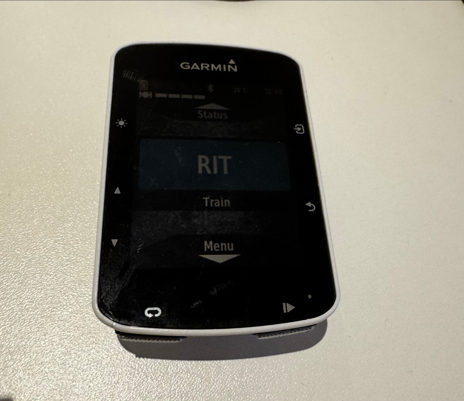 Garmin Edge 520 fietscomputer met GPS, Ophalen of Verzenden, Draadloos, Gebruikt