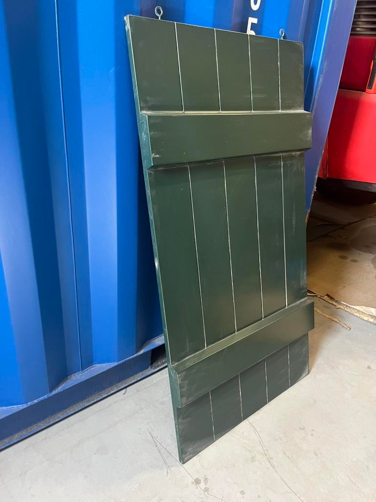 Houten luik hardhout, Ophalen, Gevelraam of Ruit, Minder dan 80 cm, 80 tot 120 cm