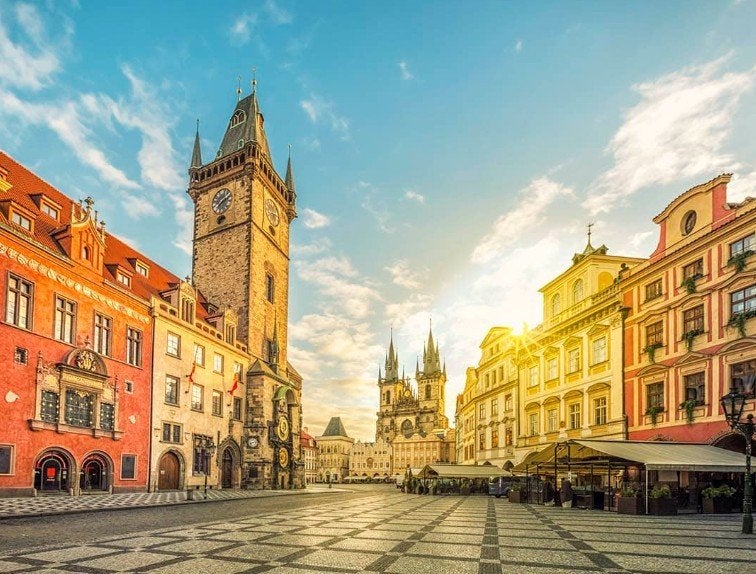 4-daagse treinreis naar Praag voor 2, nachttrein + hotel, Drie personen of meer, Meerdaags