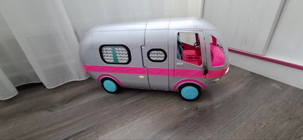 LOL Surprise Glam Camper met accessoires - Uitklapbaar, Ophalen, Gebruikt