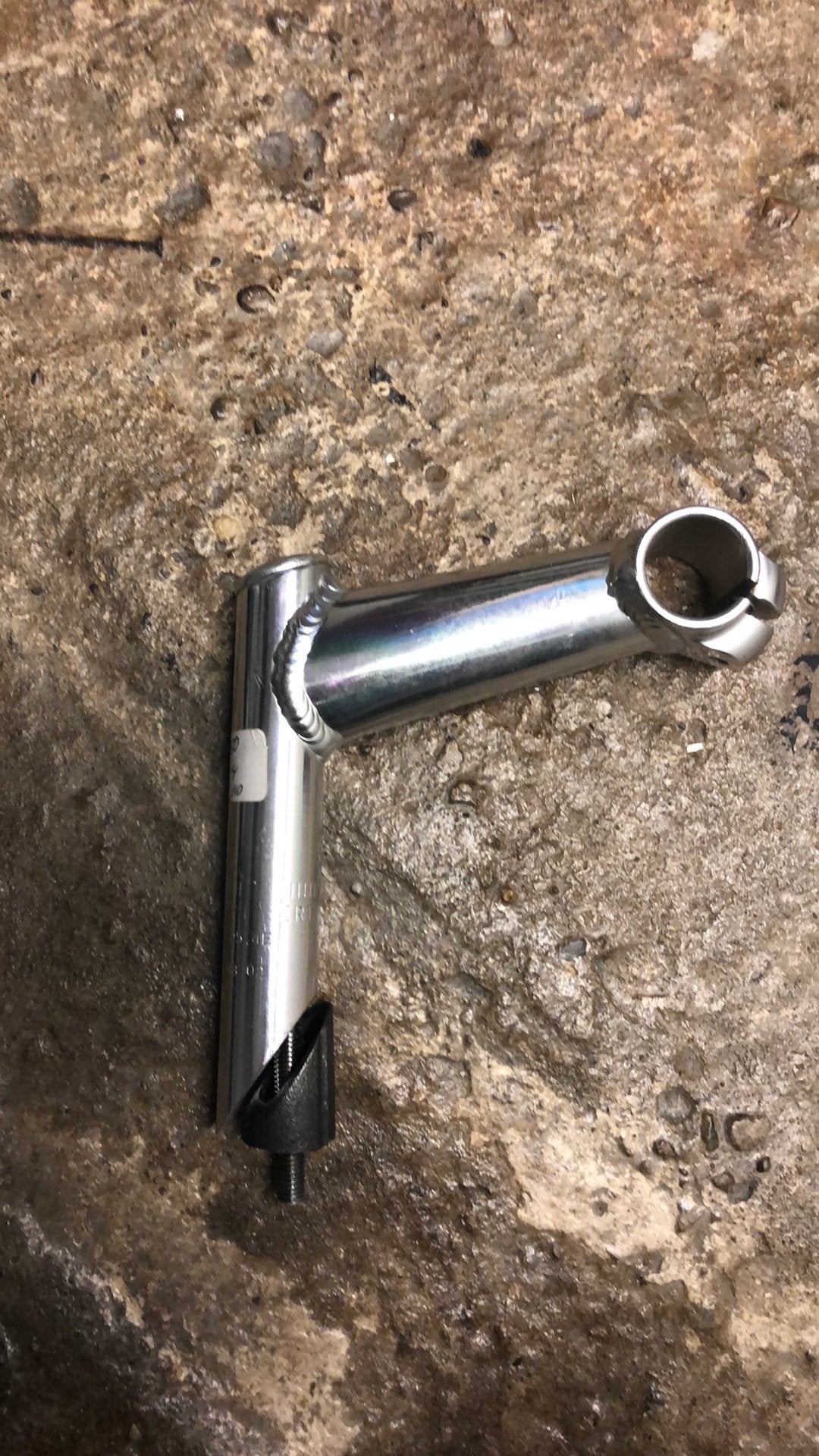 Vintage NOS  atb mtb mountainbike  stuurpen stem aluminium, Stuur, Ophalen of Verzenden, Zo goed als nieuw, Aluminium