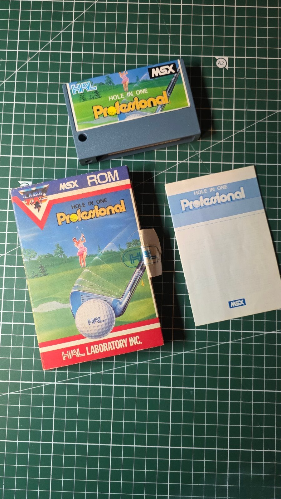 HAL Laboratory Inc. Hole in One Professional MSX MSX2, Ophalen