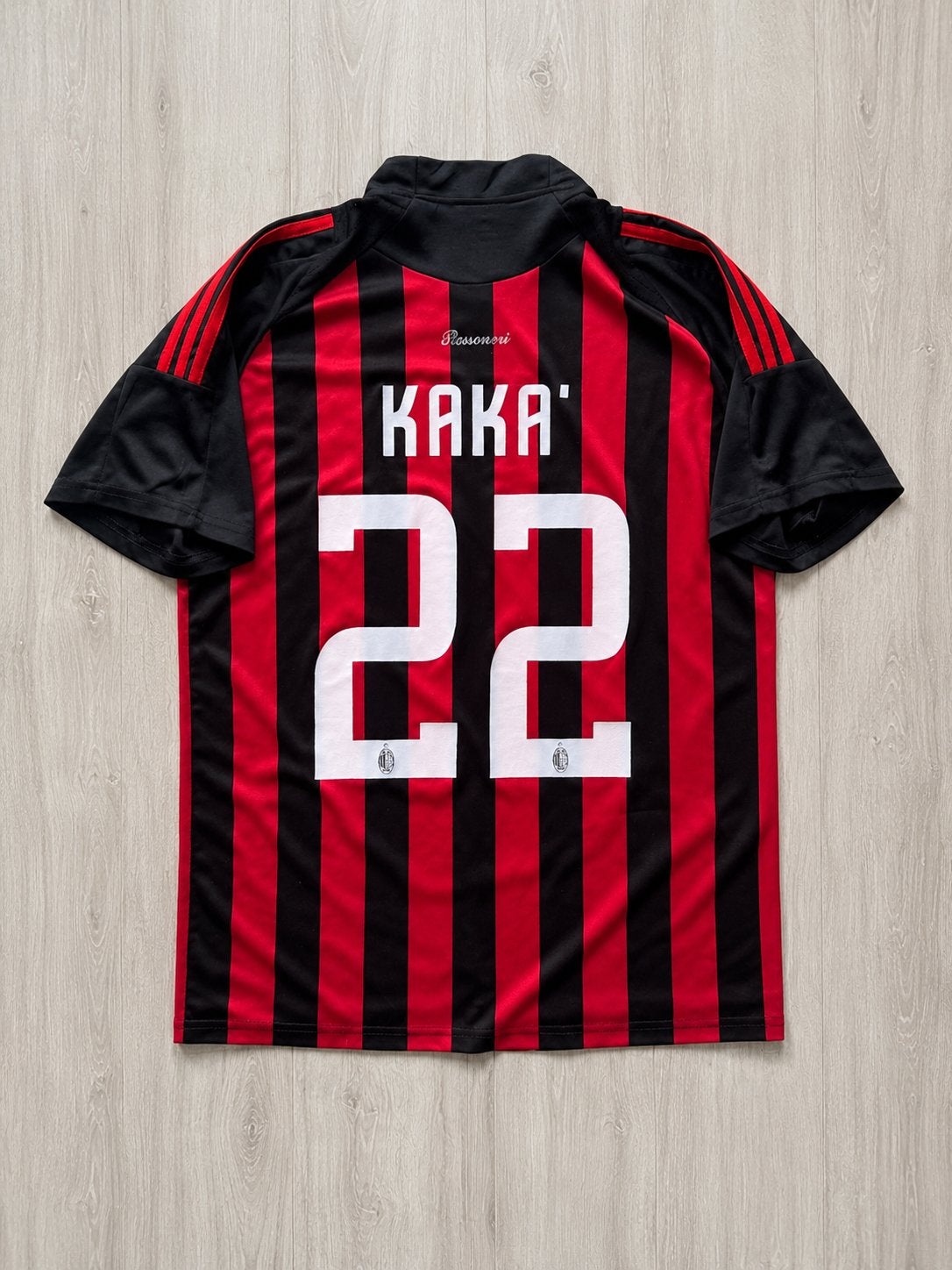 Ac Milan Thuis Voetbalshirt 08/09 Kaka 22 Maat XL, Maat XL, Ophalen of Verzenden, Zo goed als nieuw, Shirt