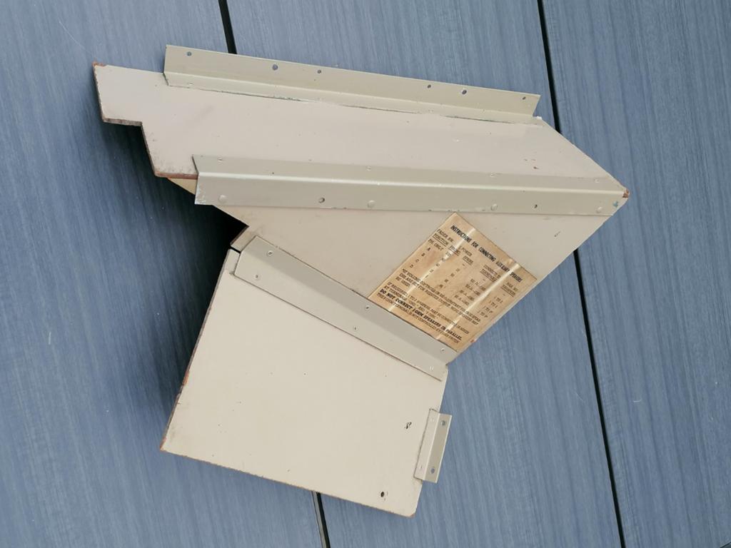 Heat shield voor Wurlitzer 1800 jukebox (zwart/beige), Ophalen of Verzenden, Zo goed als nieuw, Wurlitzer