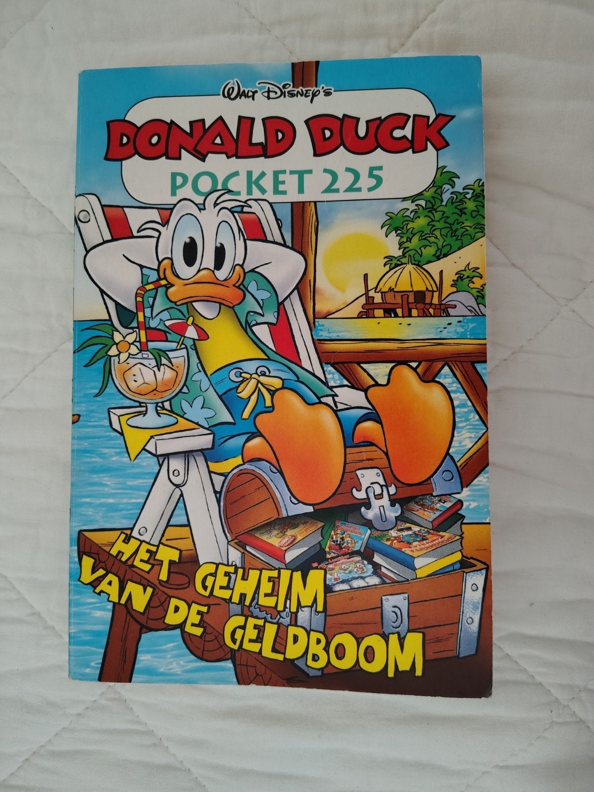Donald Duck Pocket 225: Het Geheim van de Geldboom, Eén stripboek, Ophalen of Verzenden, Gelezen, Walt Disney