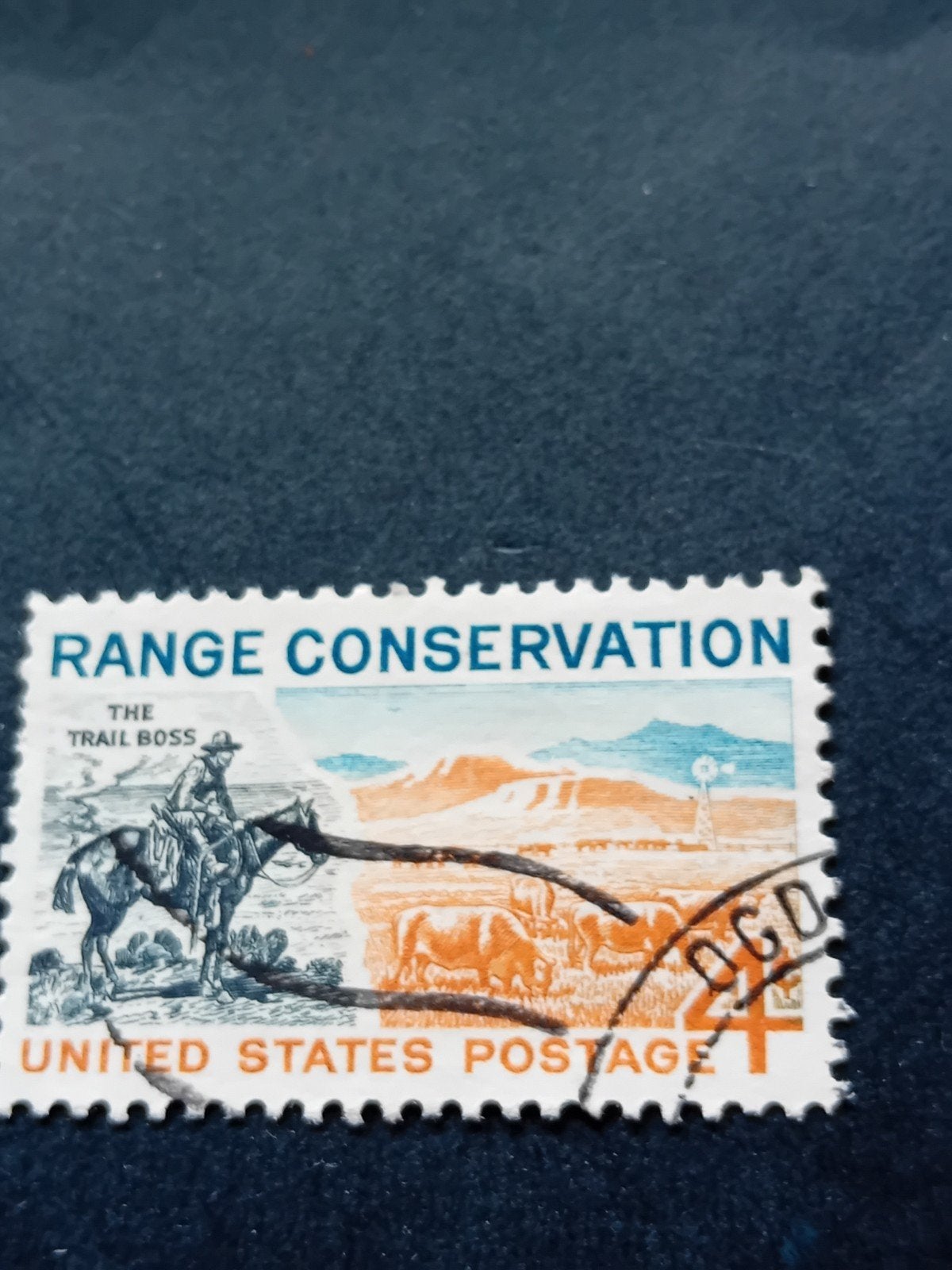 Amerikaanse postzegel 'Range Conservation' (Gestempeld), Postzegels en Munten, Postzegels | Amerika, Ophalen of Verzenden, Noord-Amerika