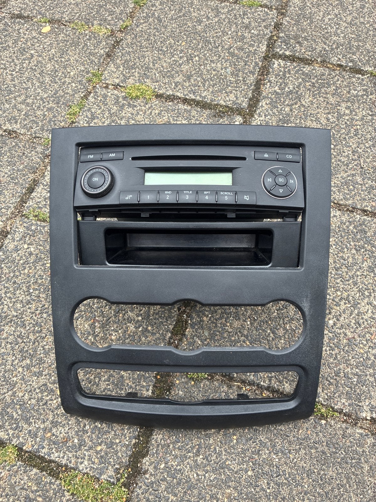 VW crafter / sprinter Autoradio en dashboardpaneel, Ophalen, Gebruikt