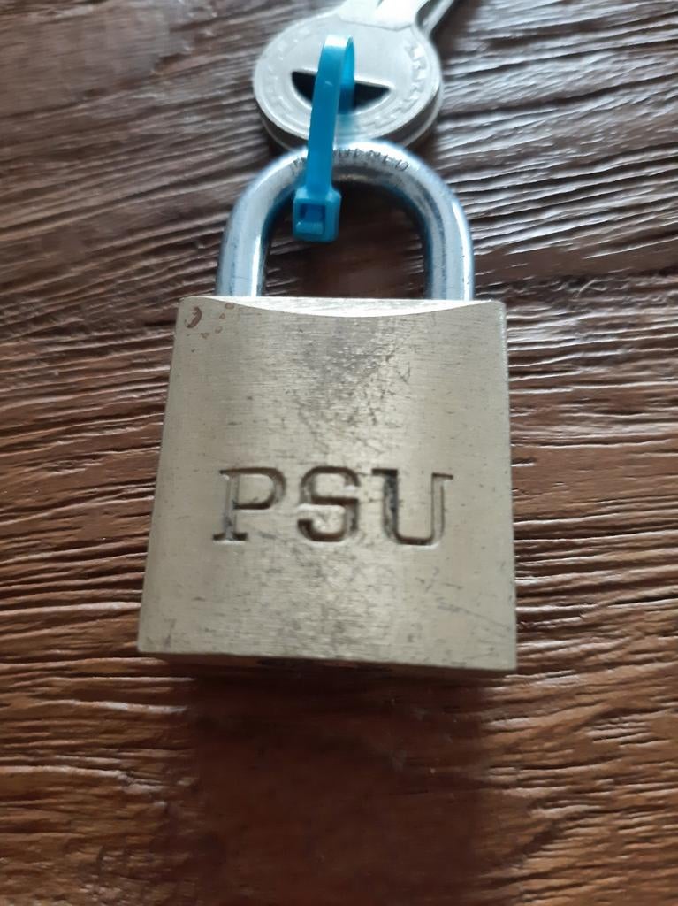 PSU hangslot, Verzamelen, Militaria | Algemeen, Ophalen of Verzenden