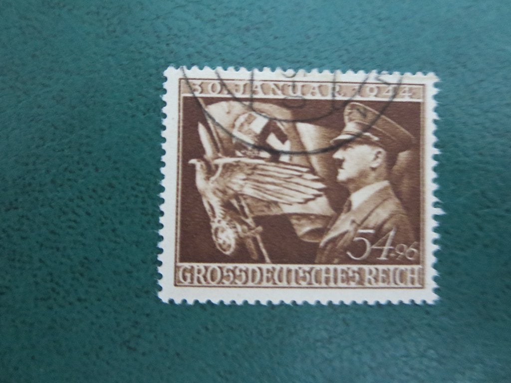 Duitse Rijk  NR 865 Hitler, Ophalen of Verzenden, Duitse Keizerrijk, Gestempeld