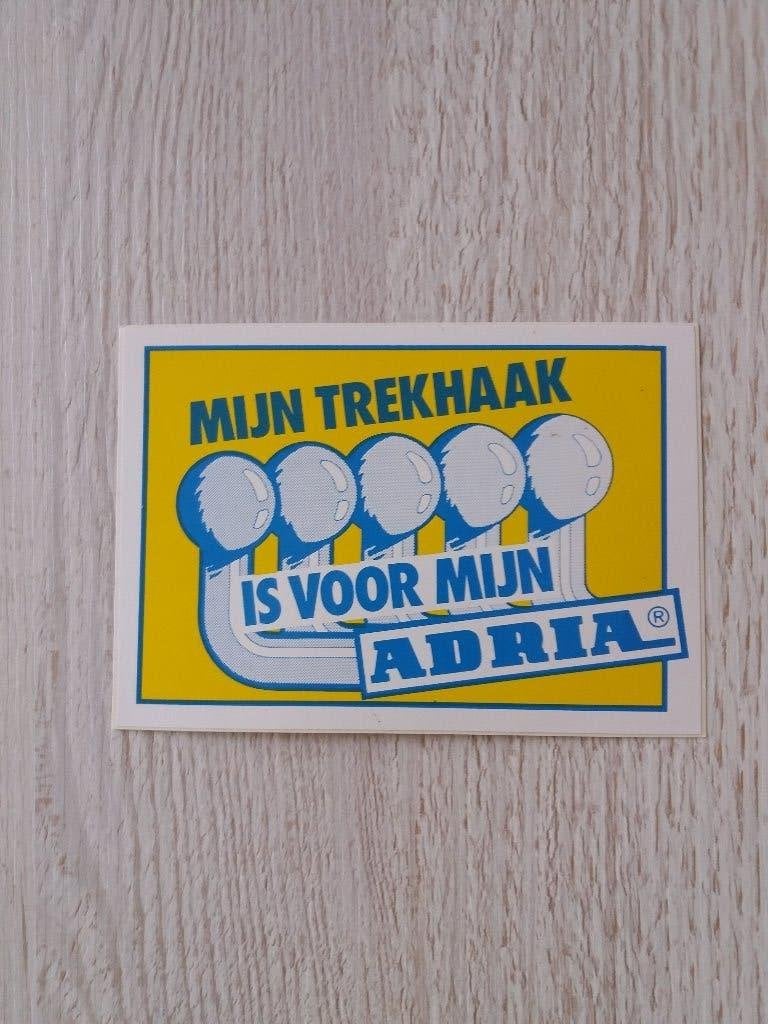 sticker MIJN TREKHAAK is voor mijn ADRIA, Ophalen of Verzenden, Zo goed als nieuw, Overige typen