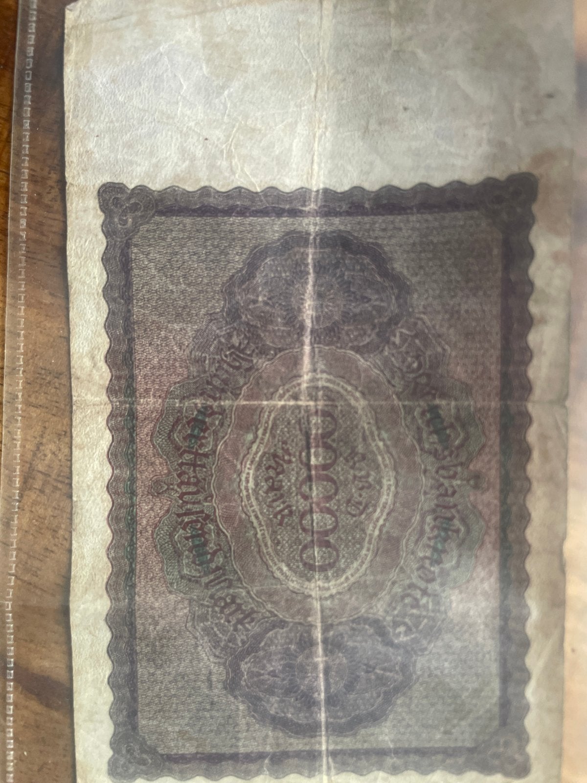 Historisch Duits 100.000 Mark bankbiljet (1923), Ophalen of Verzenden, Overige landen, Los biljet