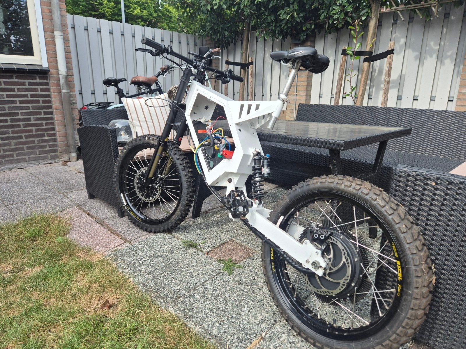 Elektrische ebike 20000W project, Overige merken, Gebruikt, Ophalen of Verzenden, 50 km per accu of meer