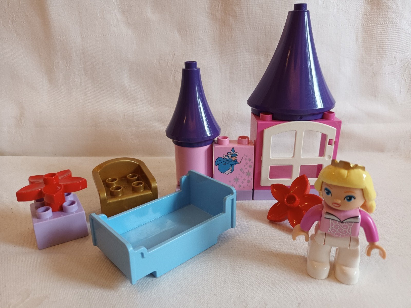 Duplo set 6151 Slaapkamer van Doornroosje ( lezen), Ophalen of Verzenden, Duplo
