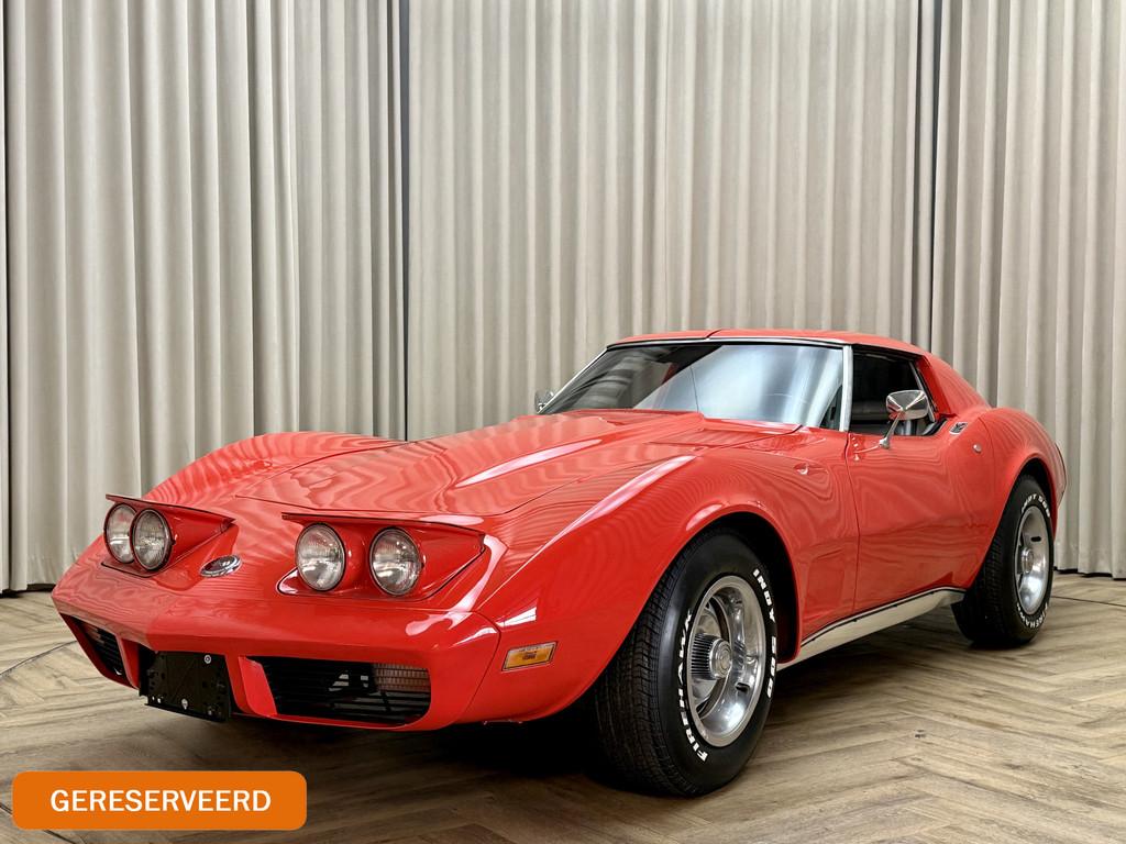 Chevrolet Corvette *NL / EU-Kenteken* C3 Targa / 5,7L V8 195, Automaat, 194 pk, Overige kleuren, Leder
