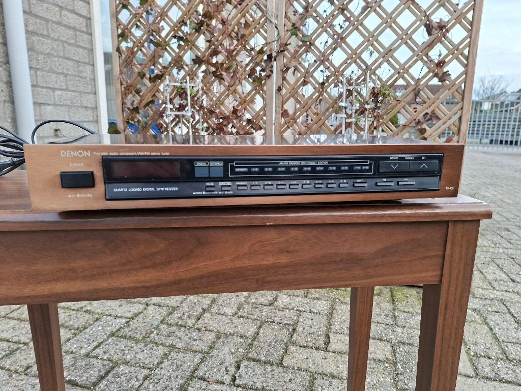 uitstekende tuner van denon tu-450 eigen antenne, Ophalen of Verzenden, Zo goed als nieuw