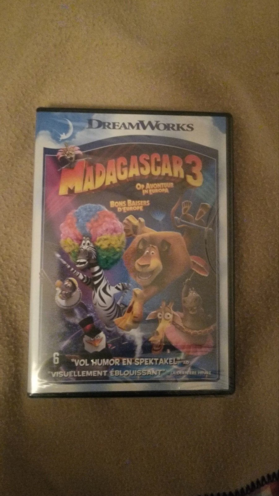 Madgascar 3 dvd, Ophalen of Verzenden
