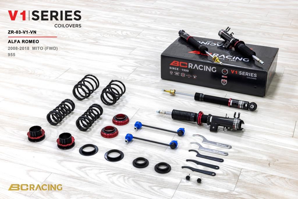 BC Racing schroefset verlaging - Alfa Romeo Mito 955 08-18, Ophalen of Verzenden