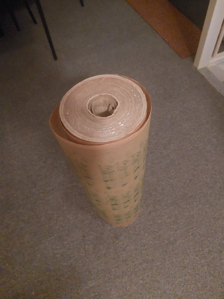 1 dikke rol  afplak papier, Auto diversen, Ophalen, Zo goed als nieuw
