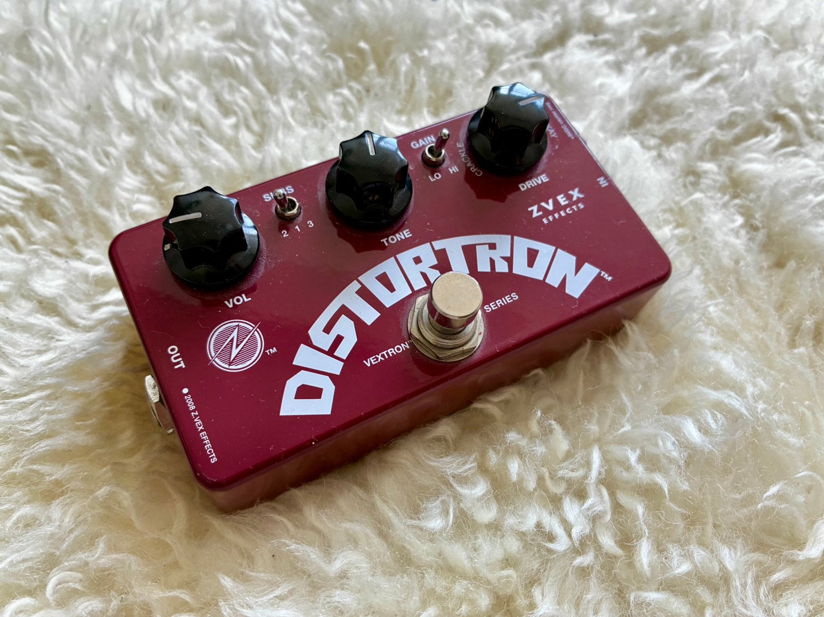 ZVEX Distortron, Ophalen of Verzenden, Zo goed als nieuw, Distortion, Overdrive of Fuzz