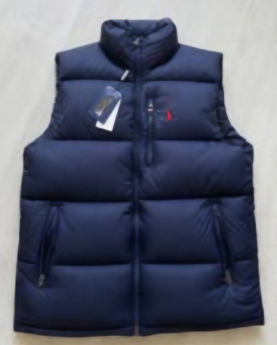 Polo Ralph Lauren Donkerblauwe Heren Bodywarmer Mt M, Nieuw, Ophalen of Verzenden, Polo Ralph Lauren, Maat 48/50 (M)