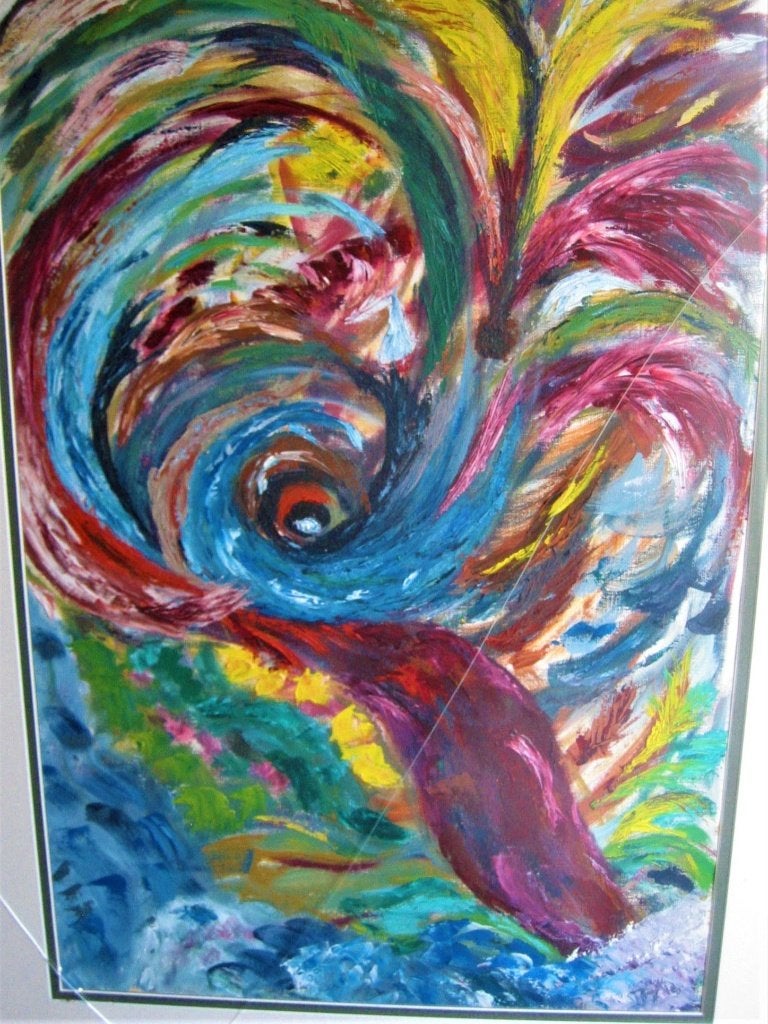 Schilderij / Eyecatcher, Ophalen, Zo goed als nieuw, Schilderij, 75 – 100