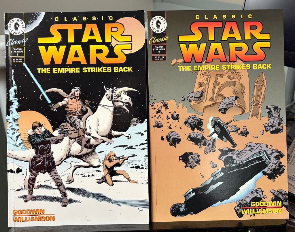 Classic Star Wars: The Empire Strikes Back #1-2 complete, Amerika, Complete serie of reeks, Ophalen of Verzenden, Zo goed als nieuw