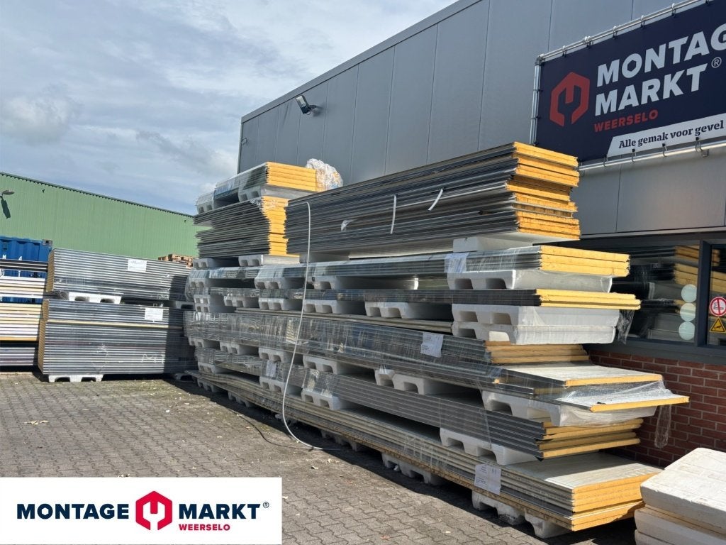 B-keus sandwichpanelen | Dak & Wand | FALK | Grote voorraad, Doe-het-zelf en Verbouw, Platen en Panelen, Ophalen, Zo goed als nieuw