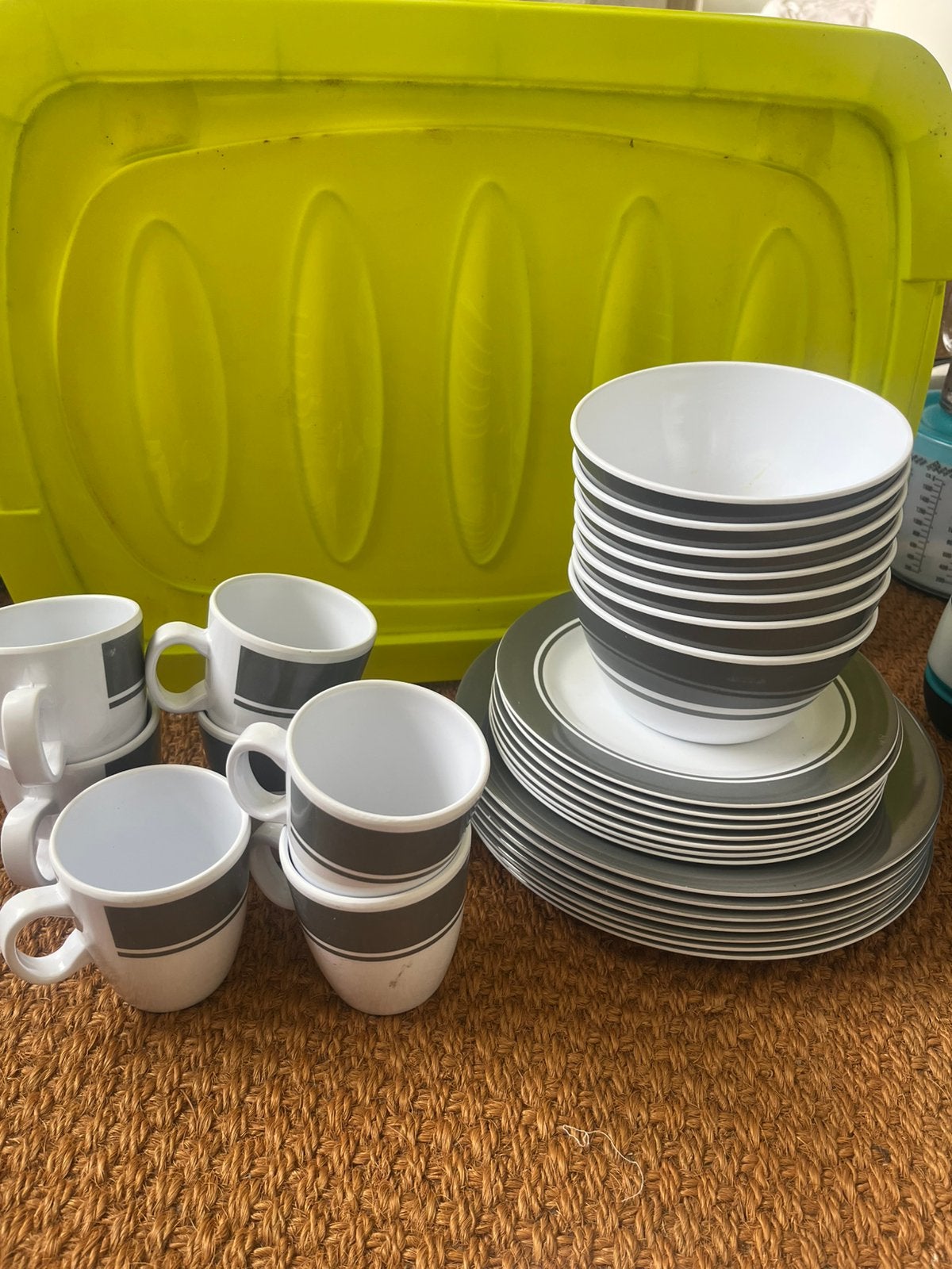 Campingservies, Ophalen of Verzenden